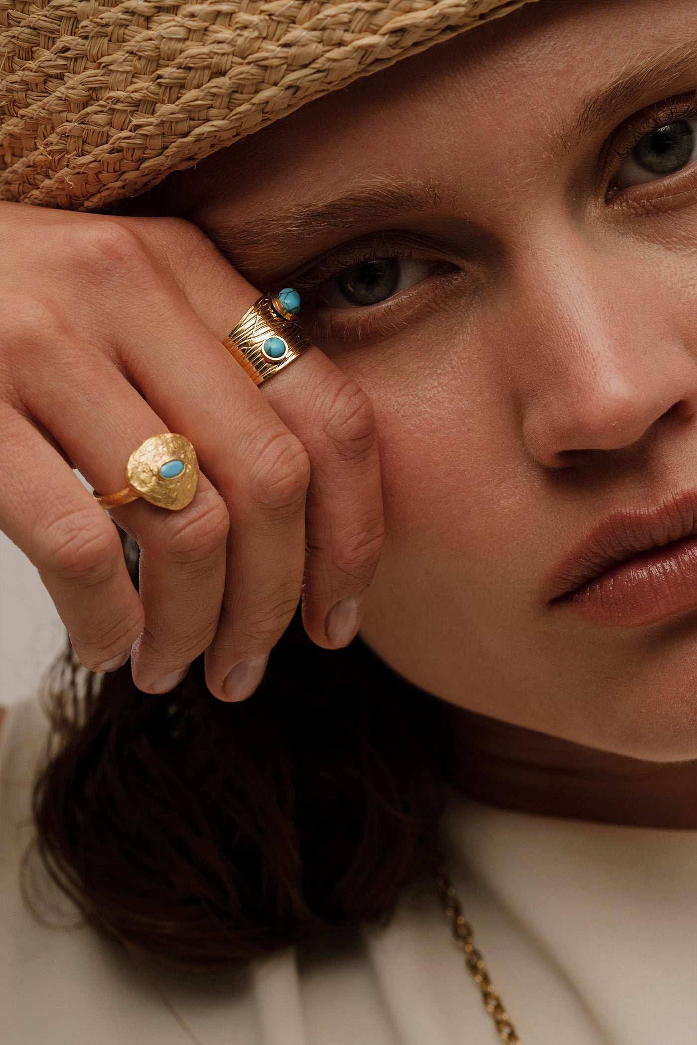 ECORCE BLUE RING