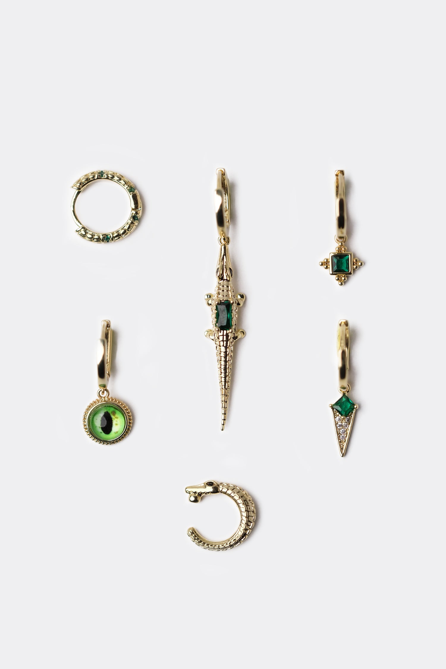 HOENIR GOLD EARRING SET