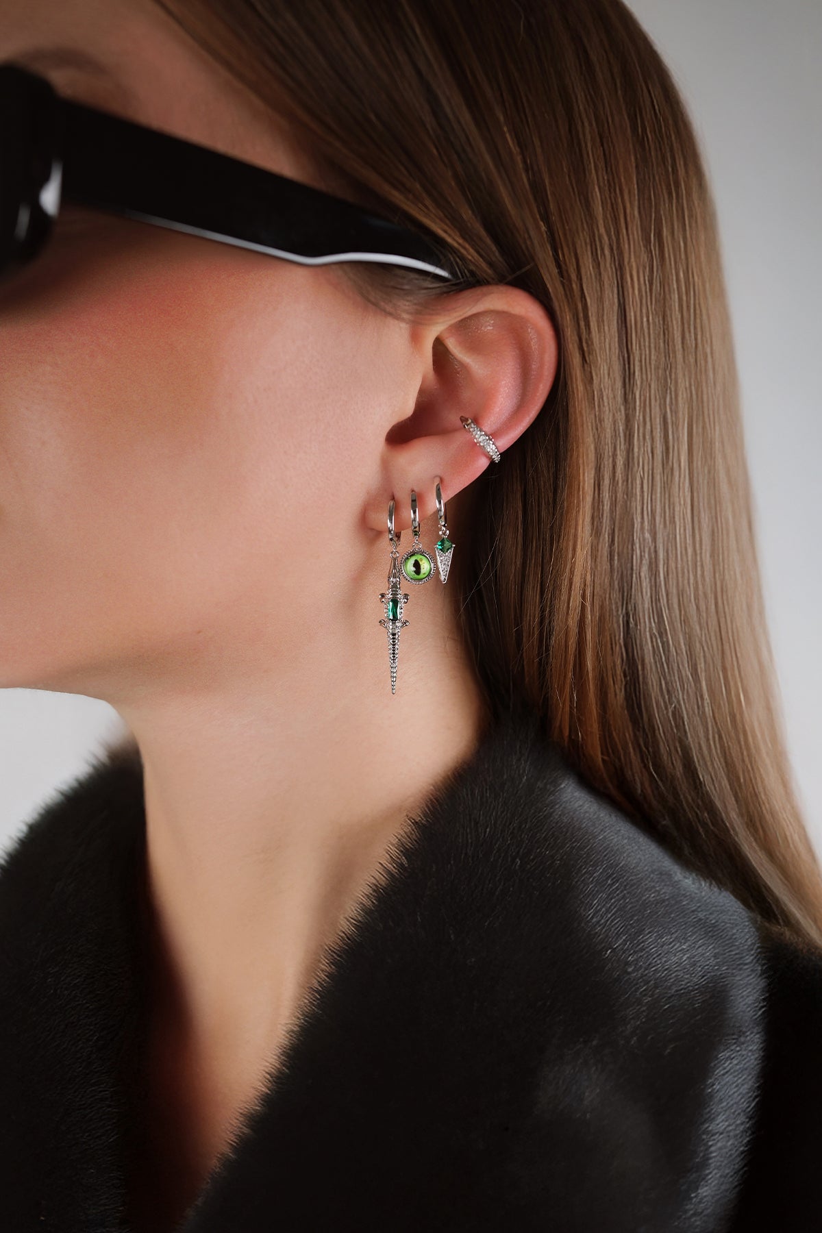 HOENIR SILVER EARRING SET