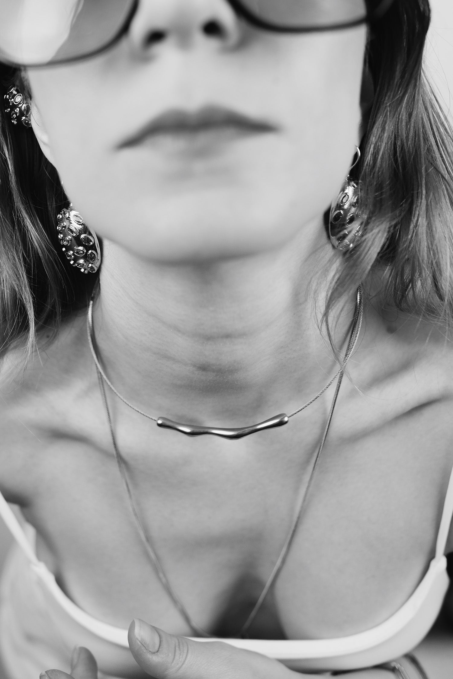 LETHE SILVER NECKLACE