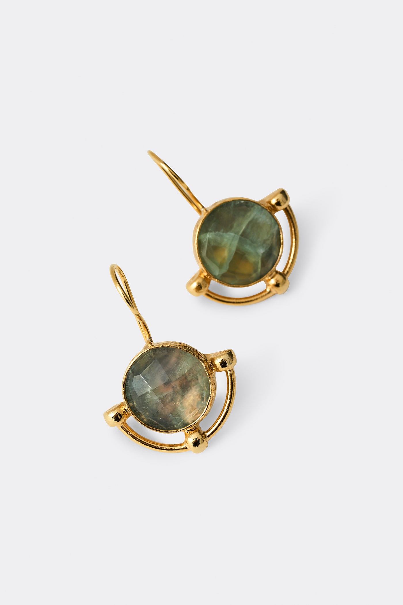 LOGGIA GREEN EARRING