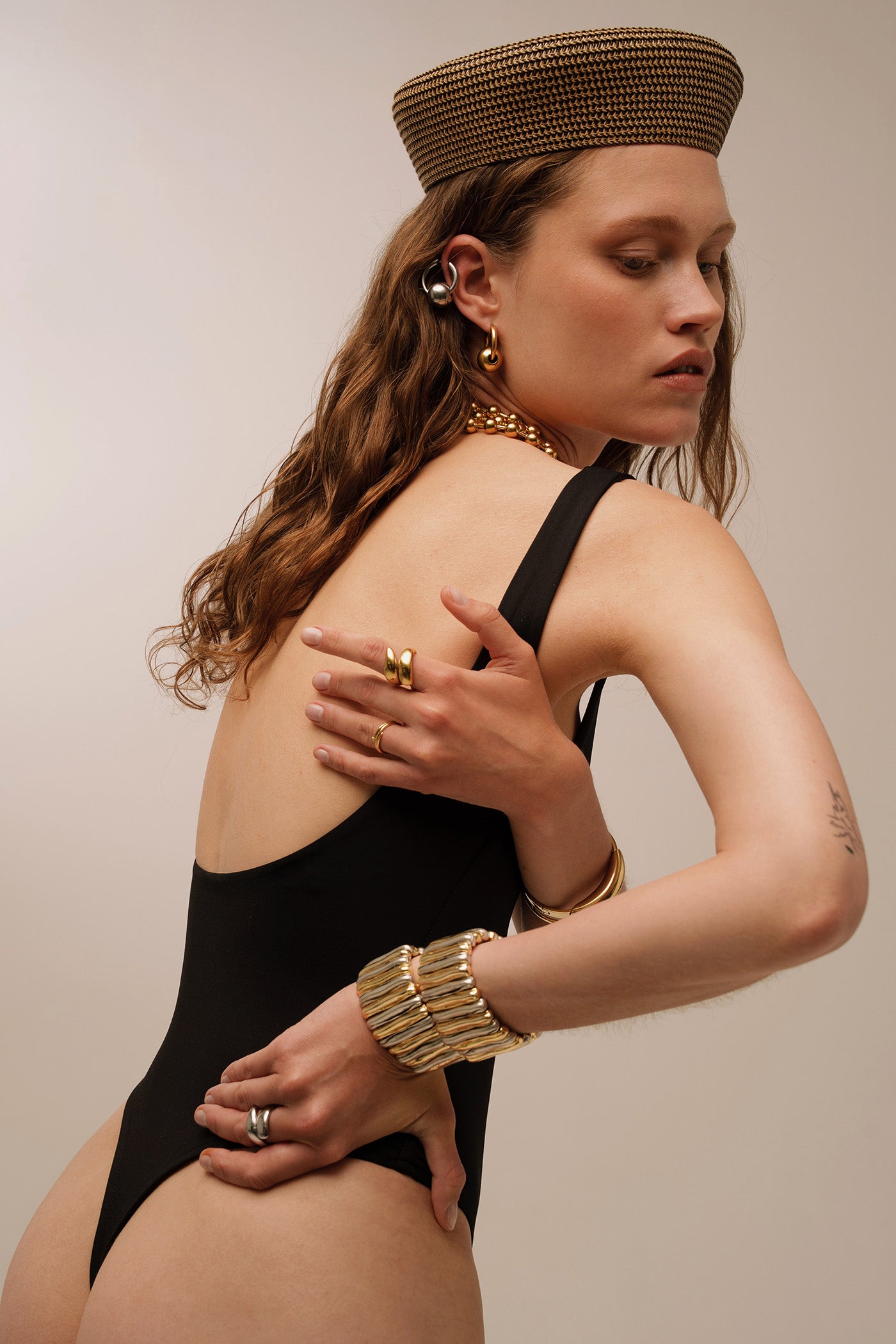 ORELIA GOLD EARRING