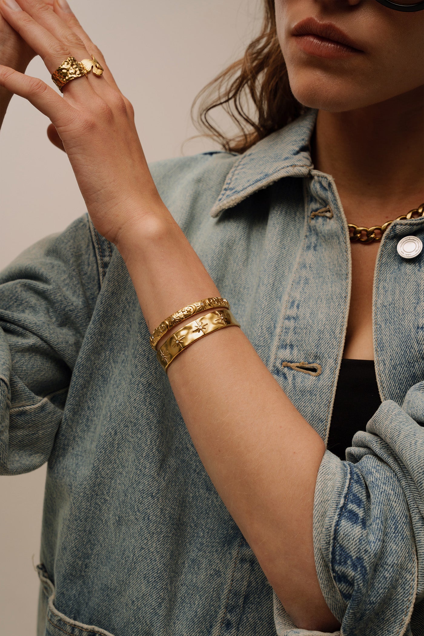 CHIONE GOLD RING