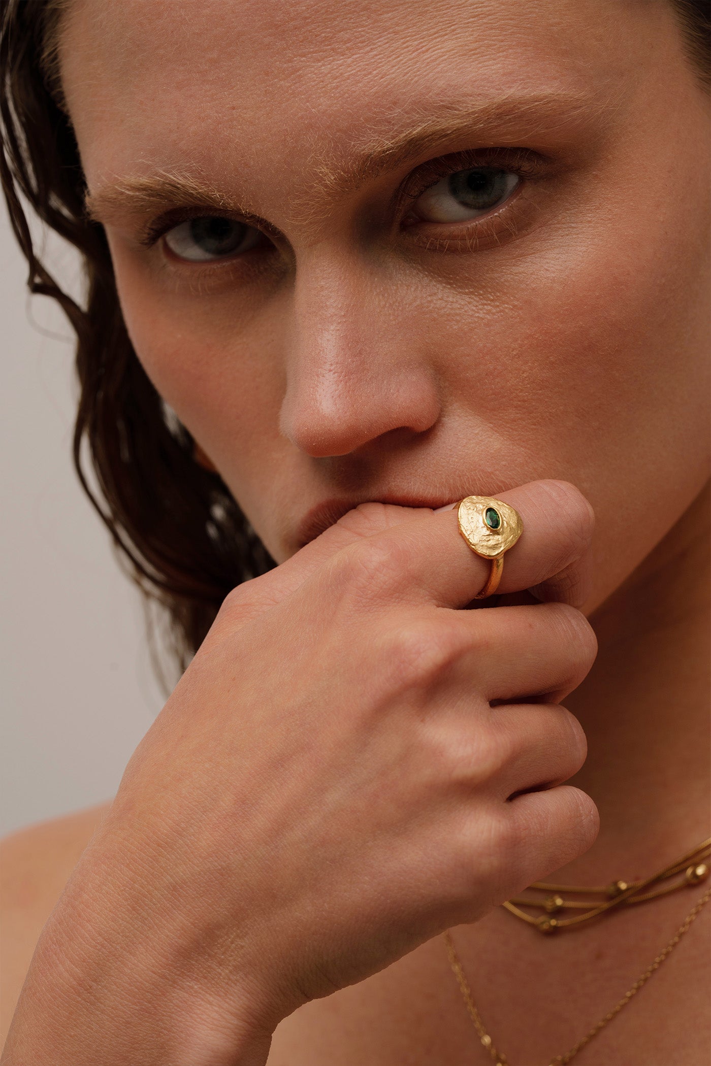 ECORCE GREEN RING