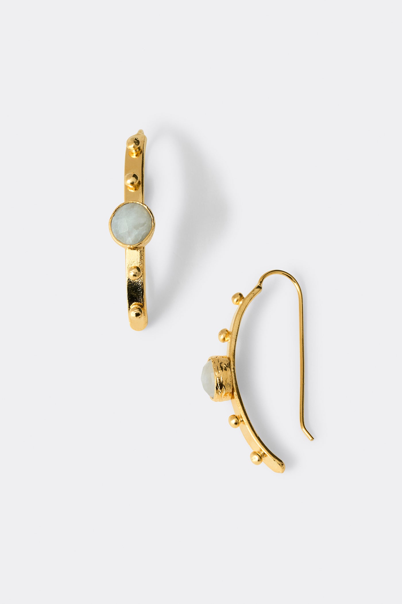 ROSTE WHITE EARRING
