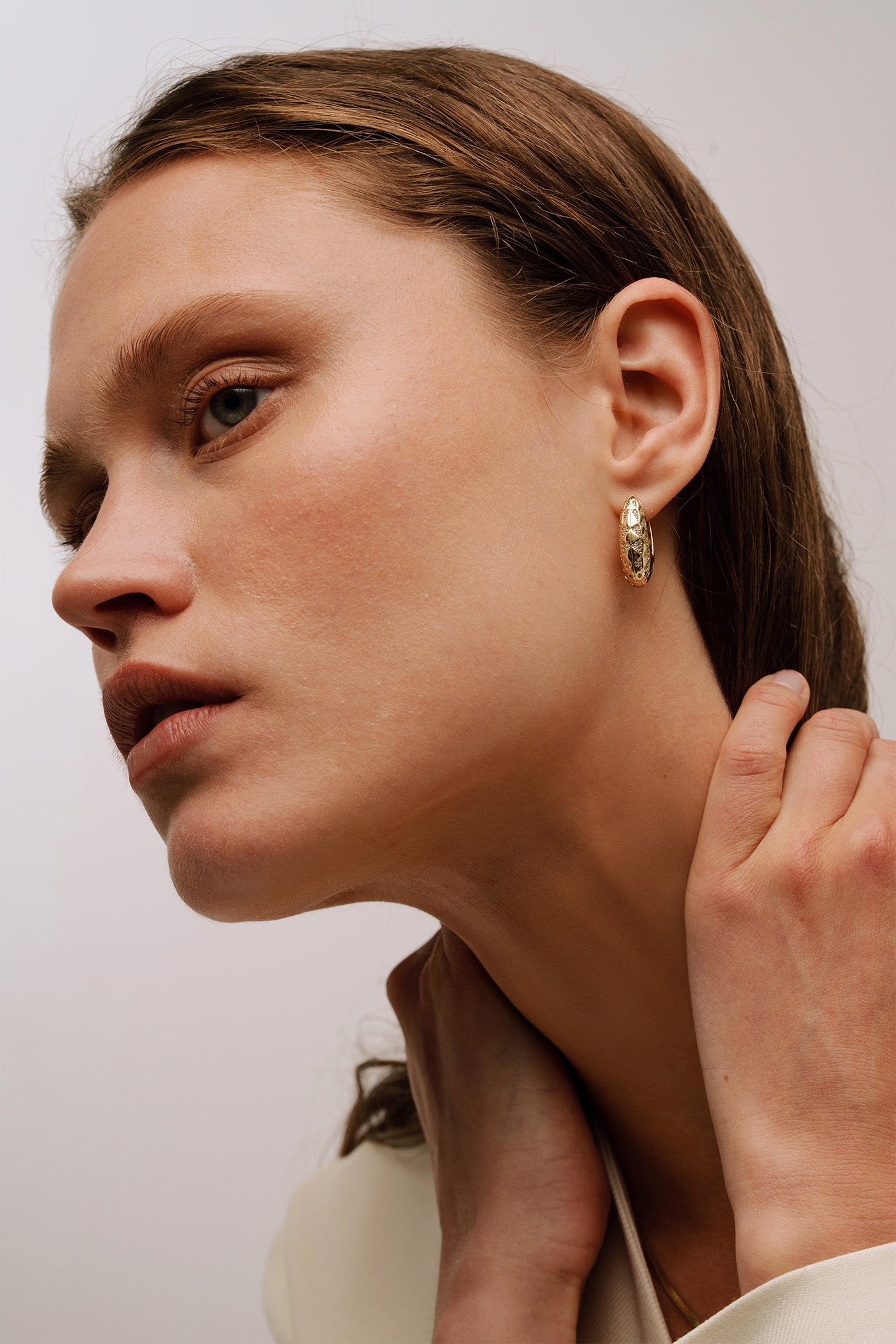 ZOISITE EARRING